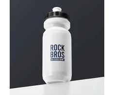 Gertuvė Rockbros 600 ml Bike Bottle - Baltas