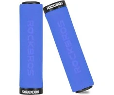 Rockbros BT1001BLBK sponge bicycle handlebar grips – mėlynas and juodos spalvos