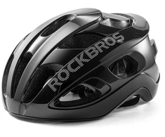 Rockbros LK-66 lengvas dviračio šalmas 58-62 cm - Juodas