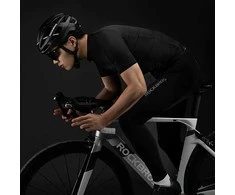 Rockbros 15120002005 short sleeve XXL cycling jersey – juodos spalvos