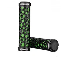 Rockbros 2017-14AGN bicycle grips – juodos spalvos and žalias