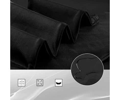 Rockbros RK2004L breathable cycling pants with L insert – juodos spalvos