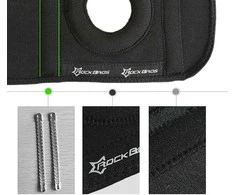 Rockbros LF1106L sports protector for patella and knee joint, dydis L – juodos spalvos