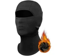 Qunature 13230023010 ski balaclava bike motorcycle balaklava dydis M - juodas