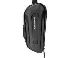 Rockbros B69 bicycle saddle bag 1.8l with easy release system – juodos spalvos