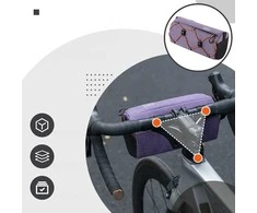 Rockbros 30110054005 Handlebar Bike Bag 2.2L - Violetinė