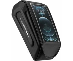 Rockbros 30120064001 waterproof frame dviračio krepšys with phone cover – juodos spalvos