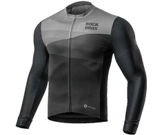 Rockbros 15120009005 Long Sleeve Cycling Jersey Spring/Summer XXL – Juodas
