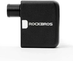 Rockbros 42320008001 mini elektrinis dviračio siurblys Schrader / Presta vožtuvams 100PSI - juodas