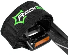 Rockbros GZT1001BK Bicycle Pedal Straps 2 pcs – juodos spalvos