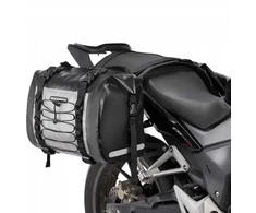 Rockbros AS-010BGR motorcycle bag, waterproof – pilkos spalvos