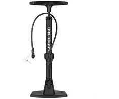 Rockbros 42510001001 floor bicycle pompa – juodos spalvos