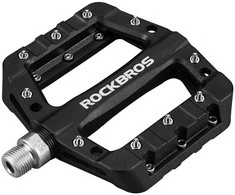 Rockbros 2017-12CBK Nylon Bicycle Pedal Set – juodos spalvos