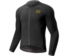 Rockbros YDWT020 Diamond cycling jersey spring/autumn/winter dydis XXXL - juodas