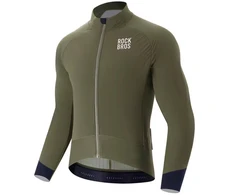 Rockbros YDWT014 Winter Fleece Double Layer Cycling Jacket Size XXL - Žalias