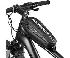 Rockbros B60 waterproof dviračio krepšys for frame – juodos spalvos