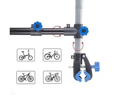 Rockbros Dviračio serviso stovas F48c8 MP-01 su stalviršio rankenėlėmis - juoda