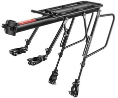 Rockbros 33210004001 bicycle rack with shelf – juodos spalvos