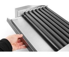 Roller grotelių ritininis šildytuvas dešrainiams, 9 ritinėliai, 940W - Hendi 268605