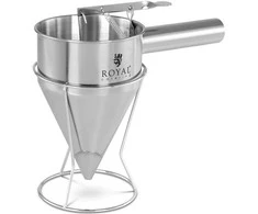 Royal Catering Dozatorius grietinėlės padažams, nerūdijantis plienas, antgalis sk. 8 mm 1,2 l
