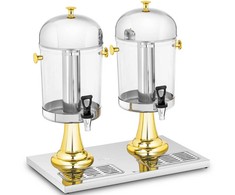 Royal Catering Vėsinantis bufetas sulčių ir gėrimų dozatorius, dvigubas, 2 x 8 l
