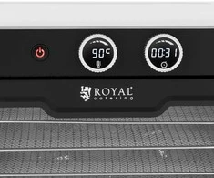 Royal Catering Maisto džiovyklė vaisiams, grybams, žolelėms, 8 lentynėlės, 800 W