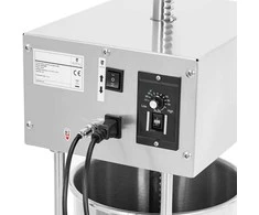 Royal Catering Elektrinis vertikalus dešrų kimštuvas, 4 piltuvėliai, 30 l, 400 W