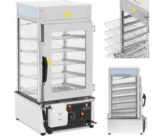 Royal Catering Koldūnų garintuvas, 5 grotelės, 30–110 °C, 37 l, 1250 W
