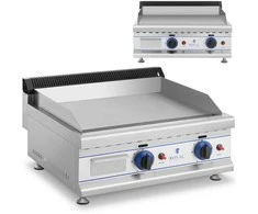 Royal Catering Dvigubas sklandus dujinis grilis SND / propanui-butanui 2 x 3000 W 30 mbar