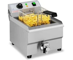 Royal Catering Gruzdintuvė reguliuojamas maitinimas elektrinė elektrinė su čiaupas 230 V 3500W 16 L