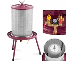 Royal Catering Hidropresas, vandens presas vaisiams, vynui ir sultims, 40 l + 5 maišeliai