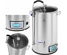 Royal Catering Košės virdulys alaus gamybai, nerūdijančio plieno 2500W LCD 60L