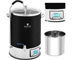 Royal Catering Košės virdulys alaus misai gaminti LCD 10-100C 40 l