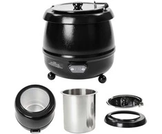 Royal Catering Elektroniniu būdu valdomas elektrinis sriubos virdulys, 10L