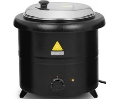 Royal Catering Termoso katilas, elektrinis sriubos puodas, 13 l, 600 W, juodas