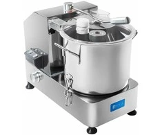 Royal Catering Virtuvinis pjaustytuvas, elektrinis pjaustytuvas, virtuvinis kombainas, 6L dubuo