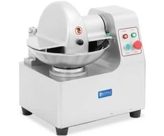 Virtuvinis kombainas Royal Catering Horizontali dubeninė mėsinė pjaustyklė malimui, pjaustymui, mėsai, daržovėms, 5 l, 550 W