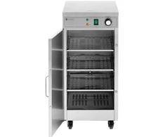 Royal Catering Lėkštės šildytuvas, šildymo spinta ant ratukų, skirta 60 lėkščių, kurių skersmuo 29 cm 600 W