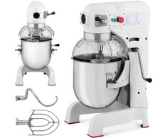Royal Catering Spiralinis planetinis maišytuvas su nuleidžiamu dubeniu, 30 l, 1100 W