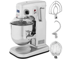 Royal Catering Planetinis spiralinis robotas maišytuvas su nuleidžiamu dubeniu RCPM-10.1B 10 l 230 V 650 W