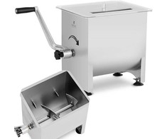Royal Catering Rankinis maišytuvas mėsai, dešrų įdarui, plieno, 16 l