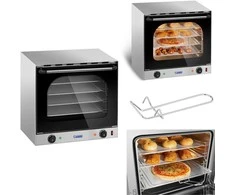 Royal Catering Kepti 4 lygių konvekcinėje orkaitėje 2400 W + 4 x skarda