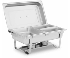 Royal Catering Buffet bain-marie šildytuvas indams su šildytuvo pasta 1/2 GN + 2x 1/4 GN
