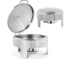 Royal Catering Apvalaus stalo maisto šildytuvas pastai su dangteliu, skersmuo. 39 cm 5,8 l