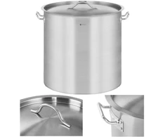 Royal Catering Maitinimo puodas su dangčiu, nerūdijančio plieno, indukcinei viryklei, 36 l