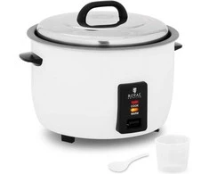 Royal Catering Ryžių viryklė elektrinė ryžių viryklė 13 l 1950 W