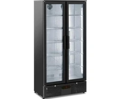 Royal Catering Baro šaldytuvas gėrimams, 2 durų, stiklinis, 458 l, 295 W