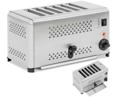 Royal Catering Skrudintuvas-sumuštinių keptuvė 6 duonos riekelėms, 2500 W