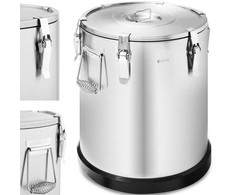 Royal Catering Termosas, termo maitinimo konteineris maistui vežti, PLIENAS, 36 l