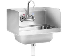 Royal Catering Virtuvinis rankinis praustuvas pagamintas iš nerūdijančio plieno, plotis 43,5 cm